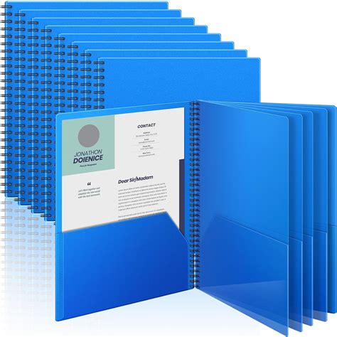 plastic pocket folders|Iba pa.